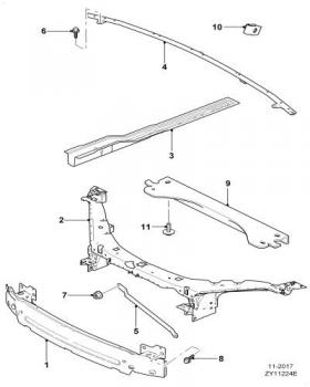 Renfort C2Z5552   NR 2