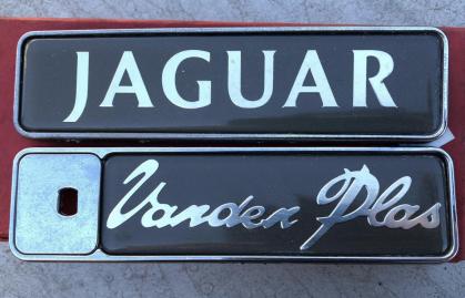 Emblema VAN DEN PLAS JAGUAR HND5995AA